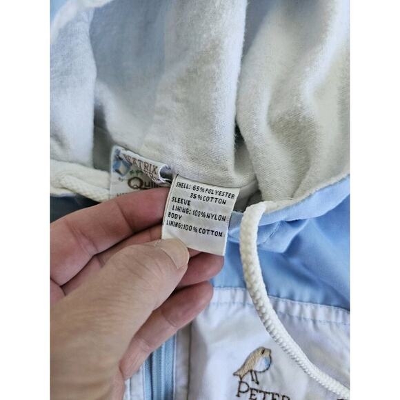 Quiltex Peter Rabbit Baby Hooded Jacket & Tote Sz 4T Beatrix Potter Vintage - Picture 5 of 11